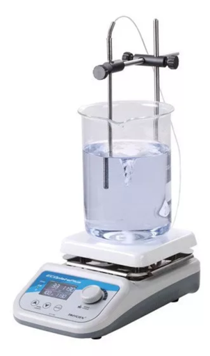 PARRILLA CON AGITADOR MAGNÉTICO, PLATO CERÁMICO, SENSOR DE TEMPERATURA, VELOCIDAD 80 - 1500 RPM; MÁXIMA TEMPERATURA 380 °C; PRECISIÓN DE TEMPERATURA ± 0.3° C; MARCA TOPSCIEN INSTRUMENT